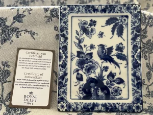 Royal Delft Blue - Bird Plate