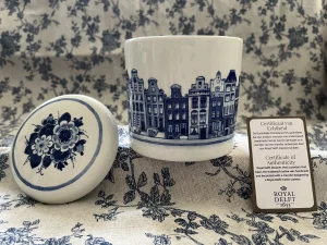 Royal Delft Blue - Stroopwafel Jar