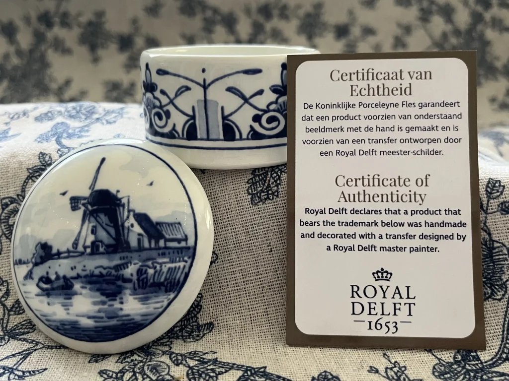 Royal Delft Blue - Trinket Jar