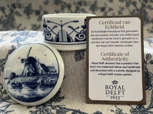 Royal Delft Blue - Trinket Jar
