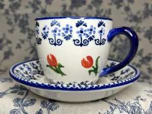 Heinen Delfts Blauw - Teacup and Saucer
