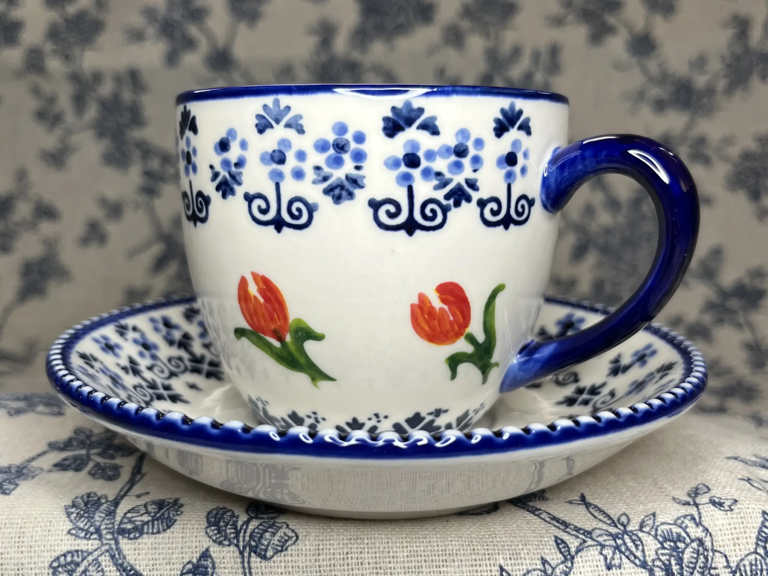 Heinen Delfts Blauw - Teacup and Saucer