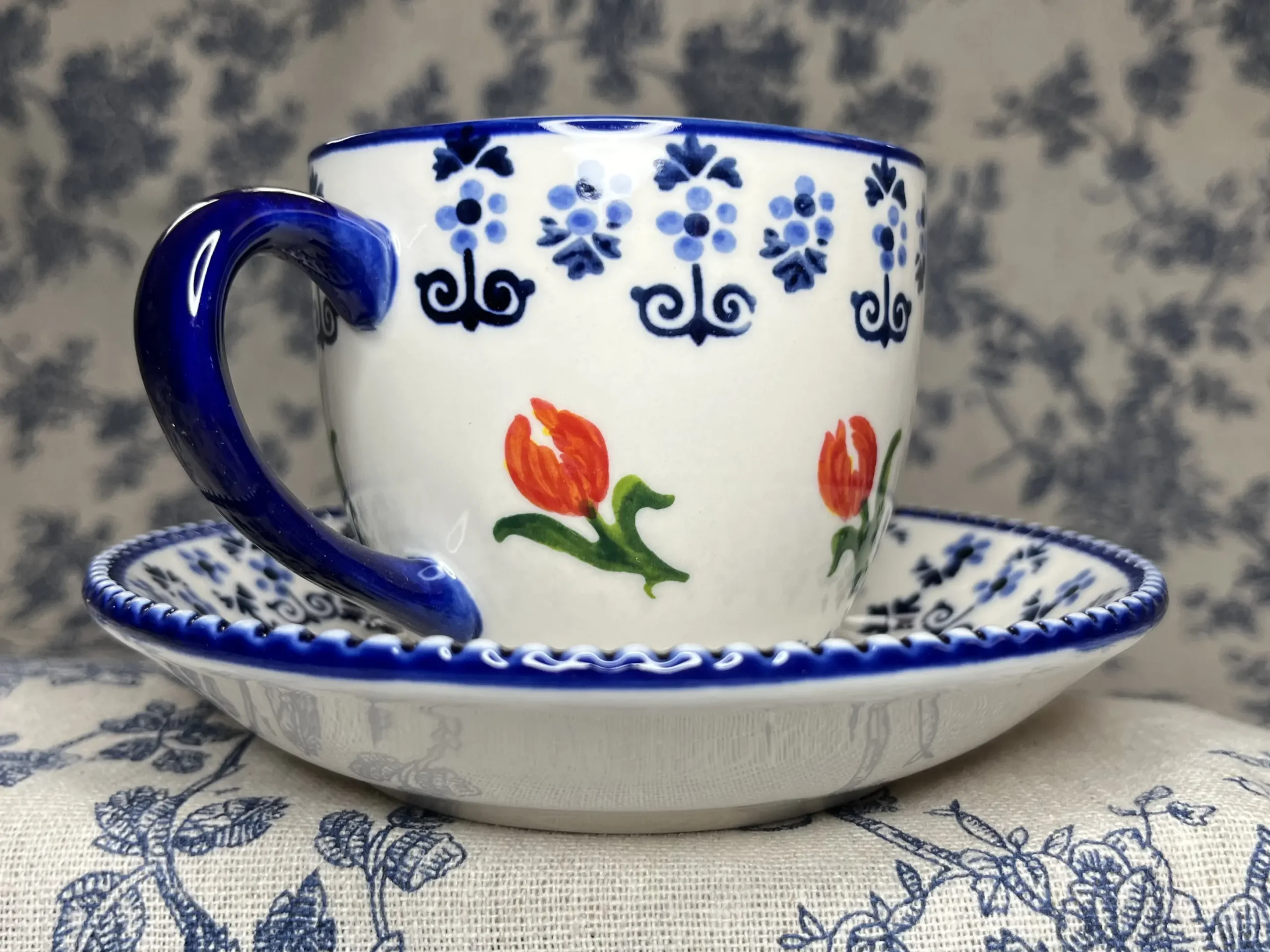 Heinen Delfts Blauw - Teacup and Saucer - Image 2