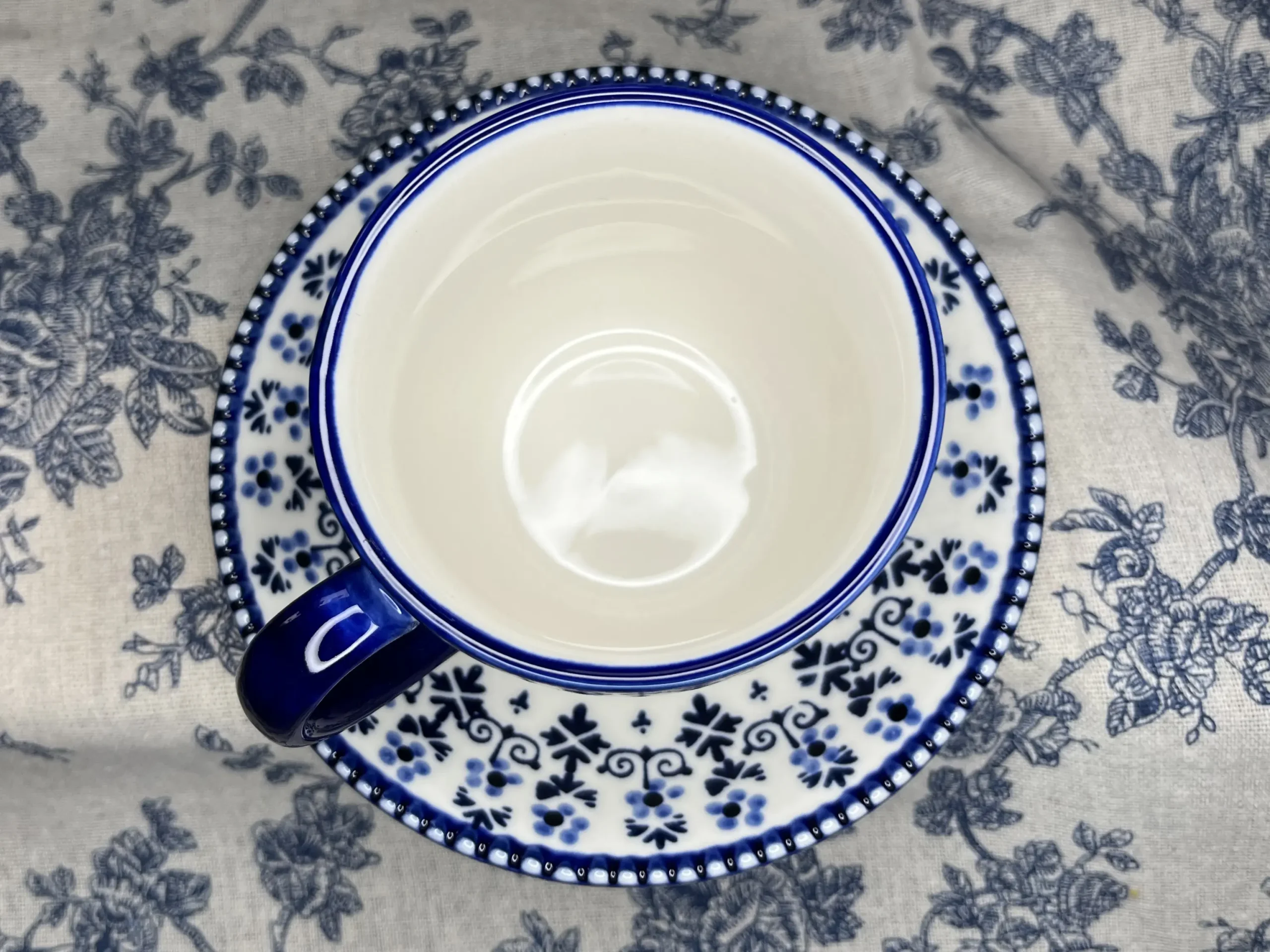 Heinen Delfts Blauw - Teacup and Saucer - Image 3