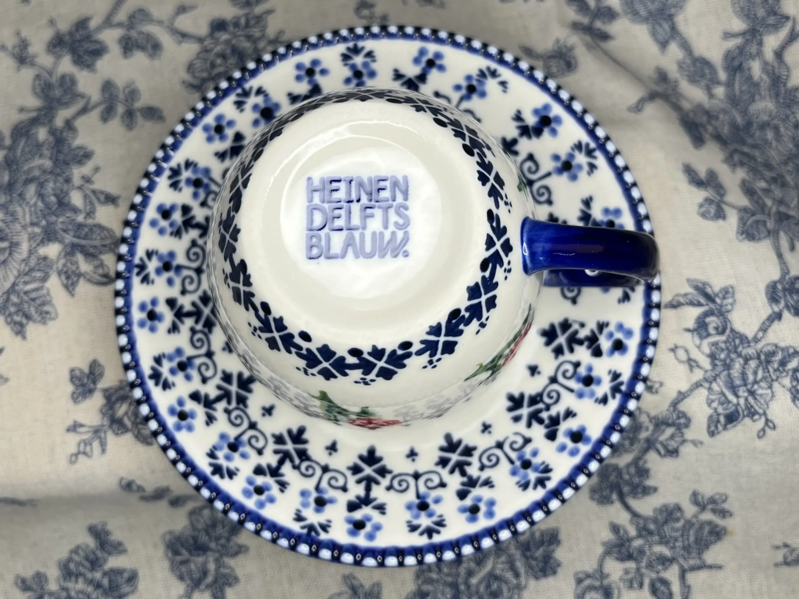 Heinen Delfts Blauw - Teacup and Saucer - Image 5