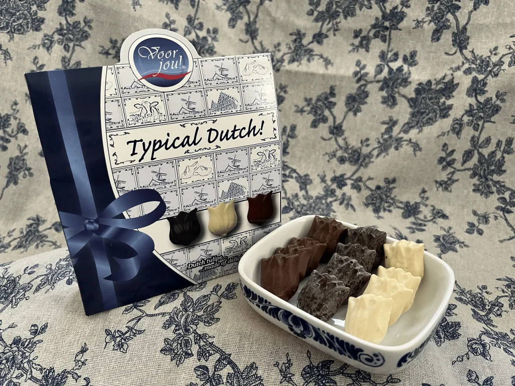Voor Jou Chocolate Tulips - Delft Box